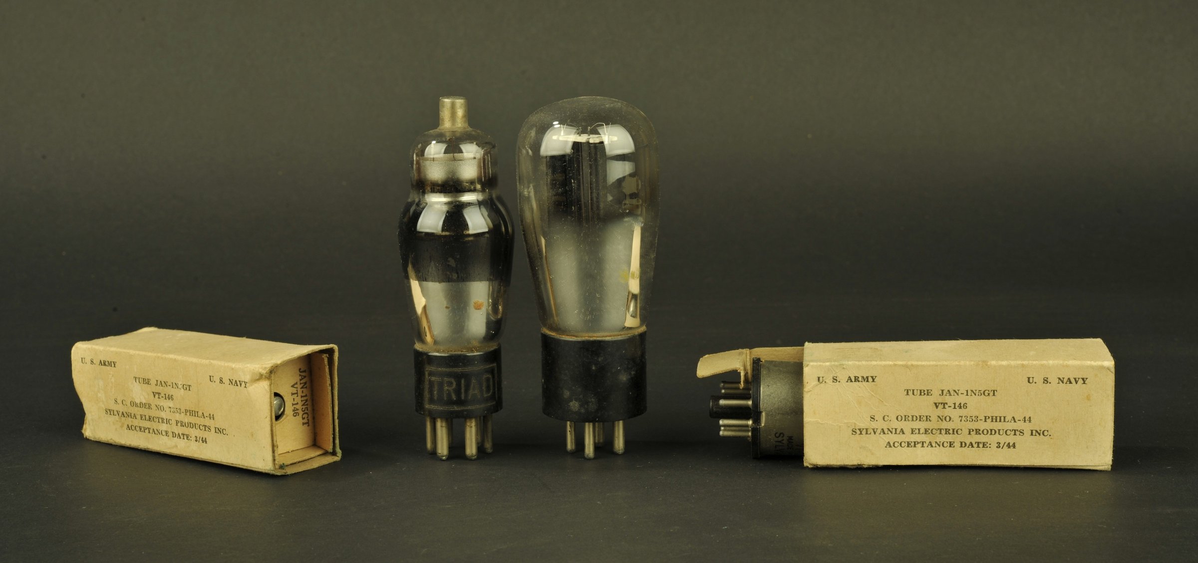 Ensemble d'ampoules radio US Navy Aiolfi G.b.r.