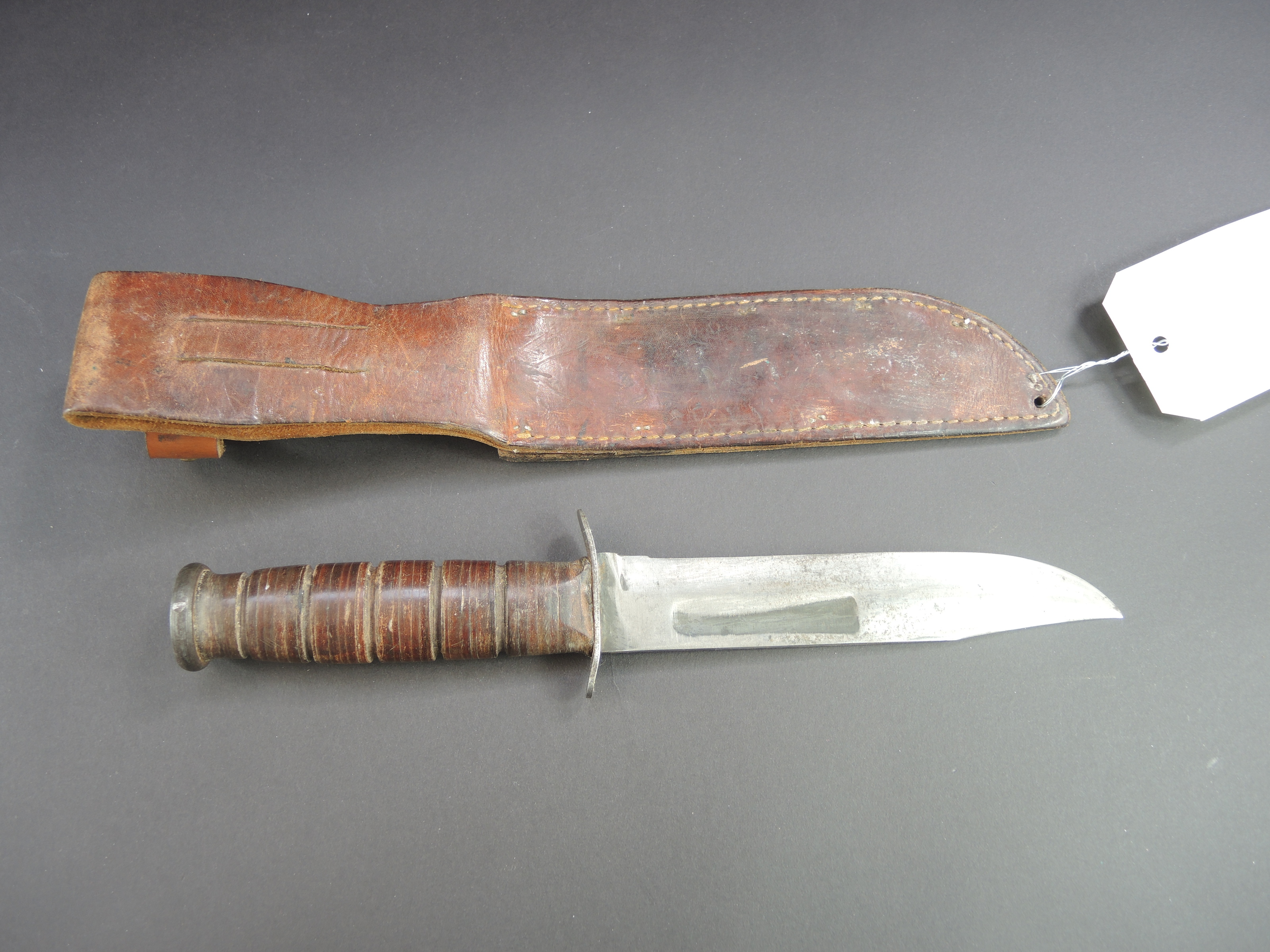 Couteau KA BAR USN. WWII Knife KA BAR US NAVY MK2 Aiolfi G.b.r.