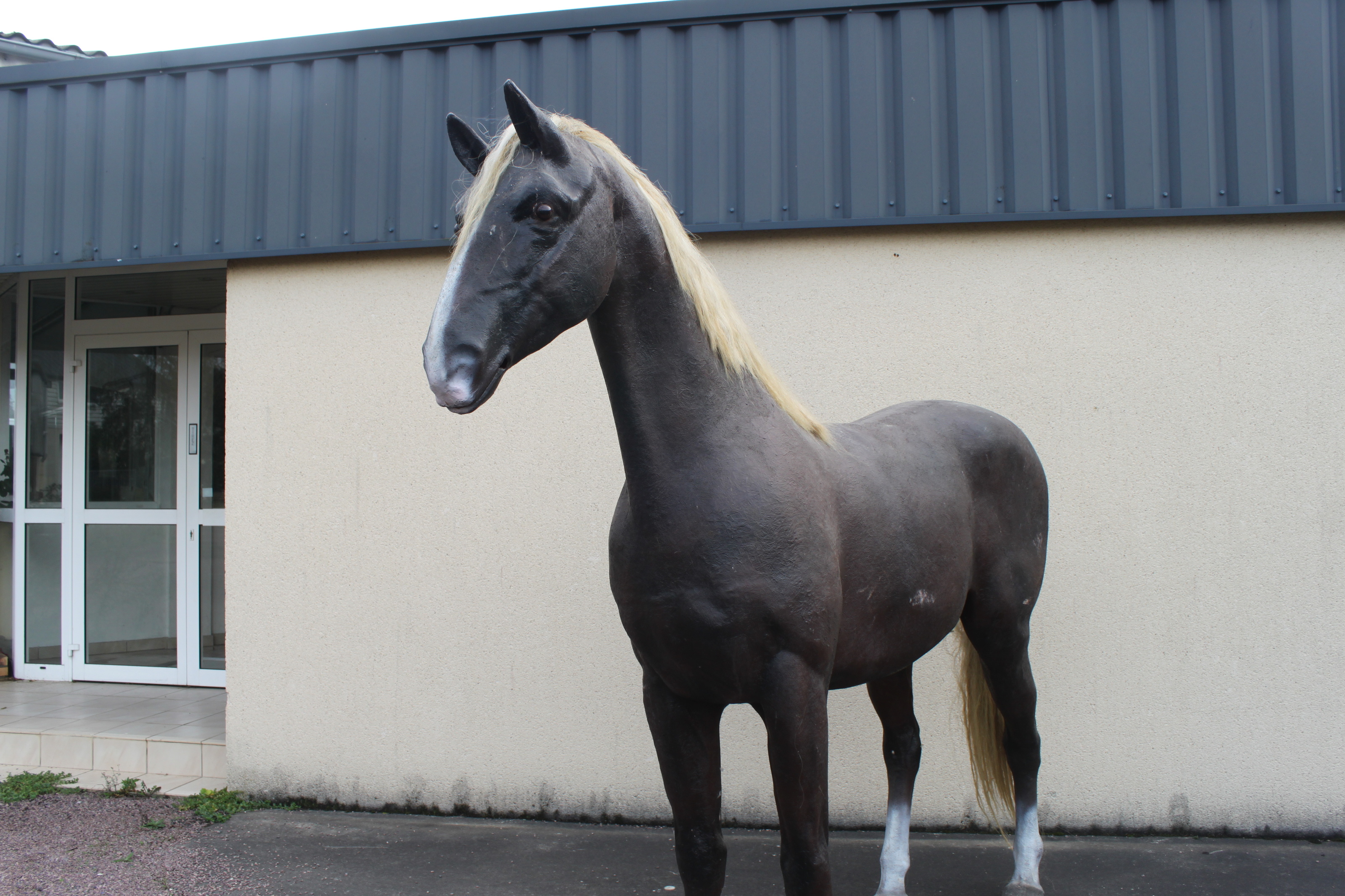 Mannequin de cheval en résine, Aiolfi G.b.r.