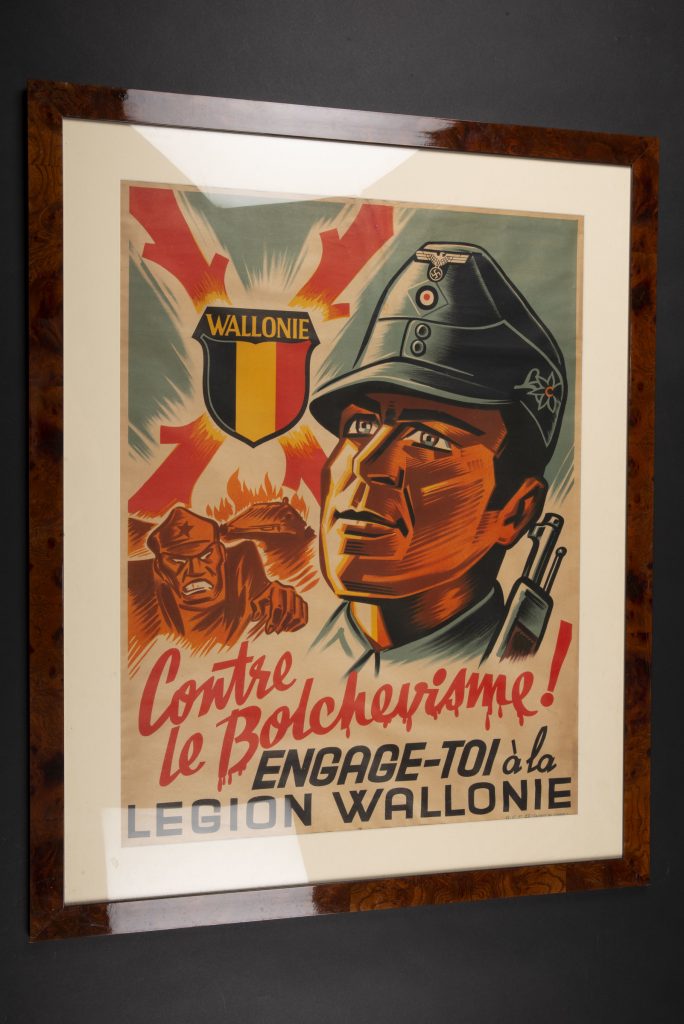 Affiche De Recrutement Pour La Waffen Ss