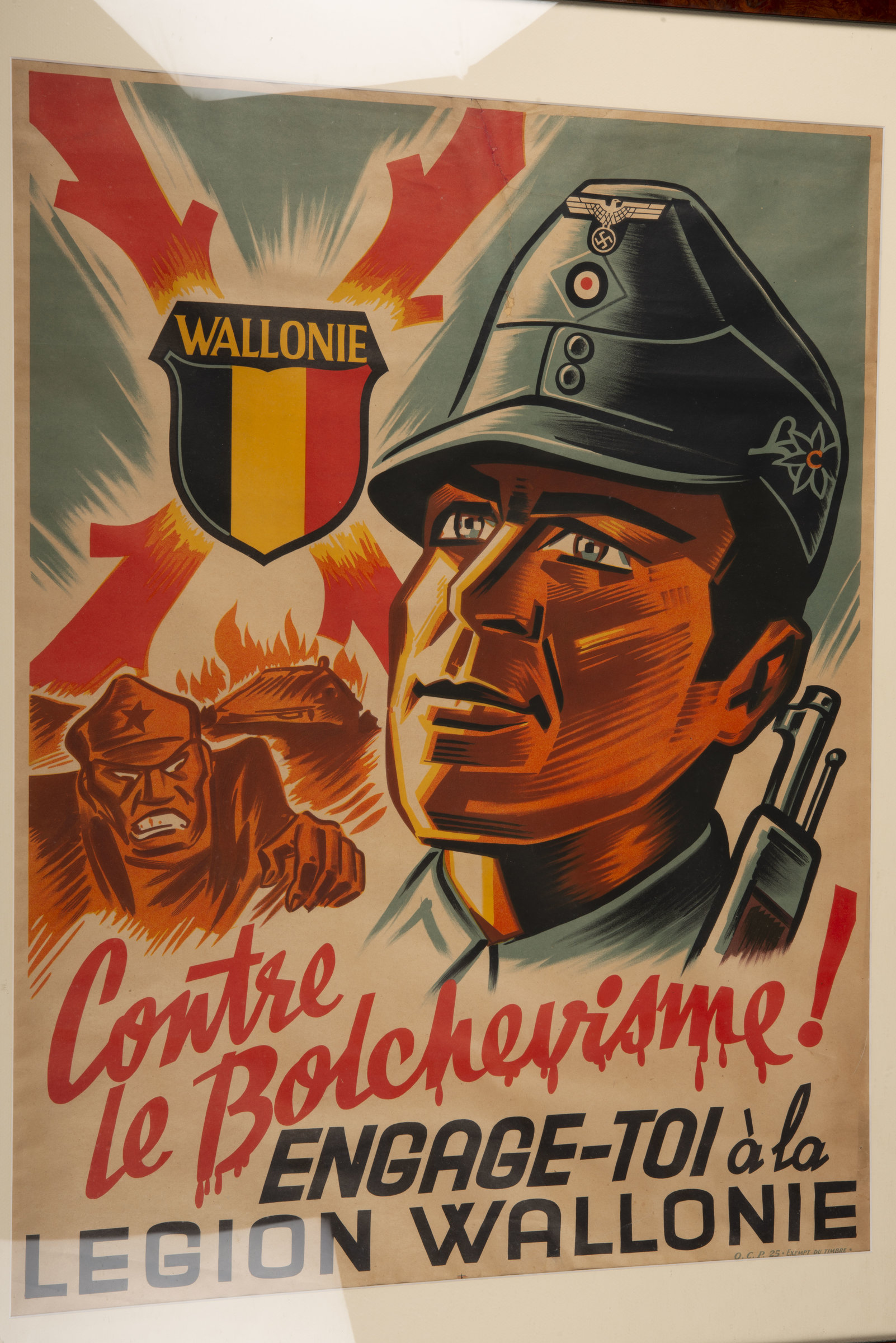 Affiche De Recrutement Pour La Waffen Ss