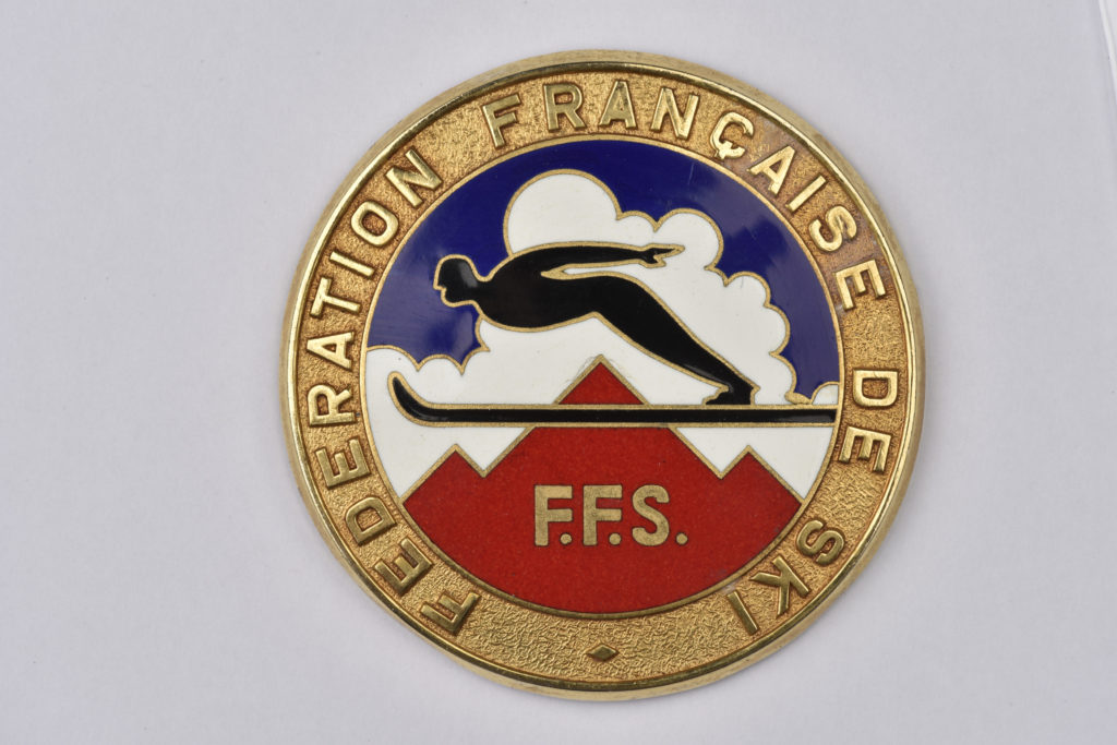 Plaquette de la Fédération Française de ski Aiolfi G.b.r. Plaquette de la Fédération Française de ski Aiolfi G.b.r.