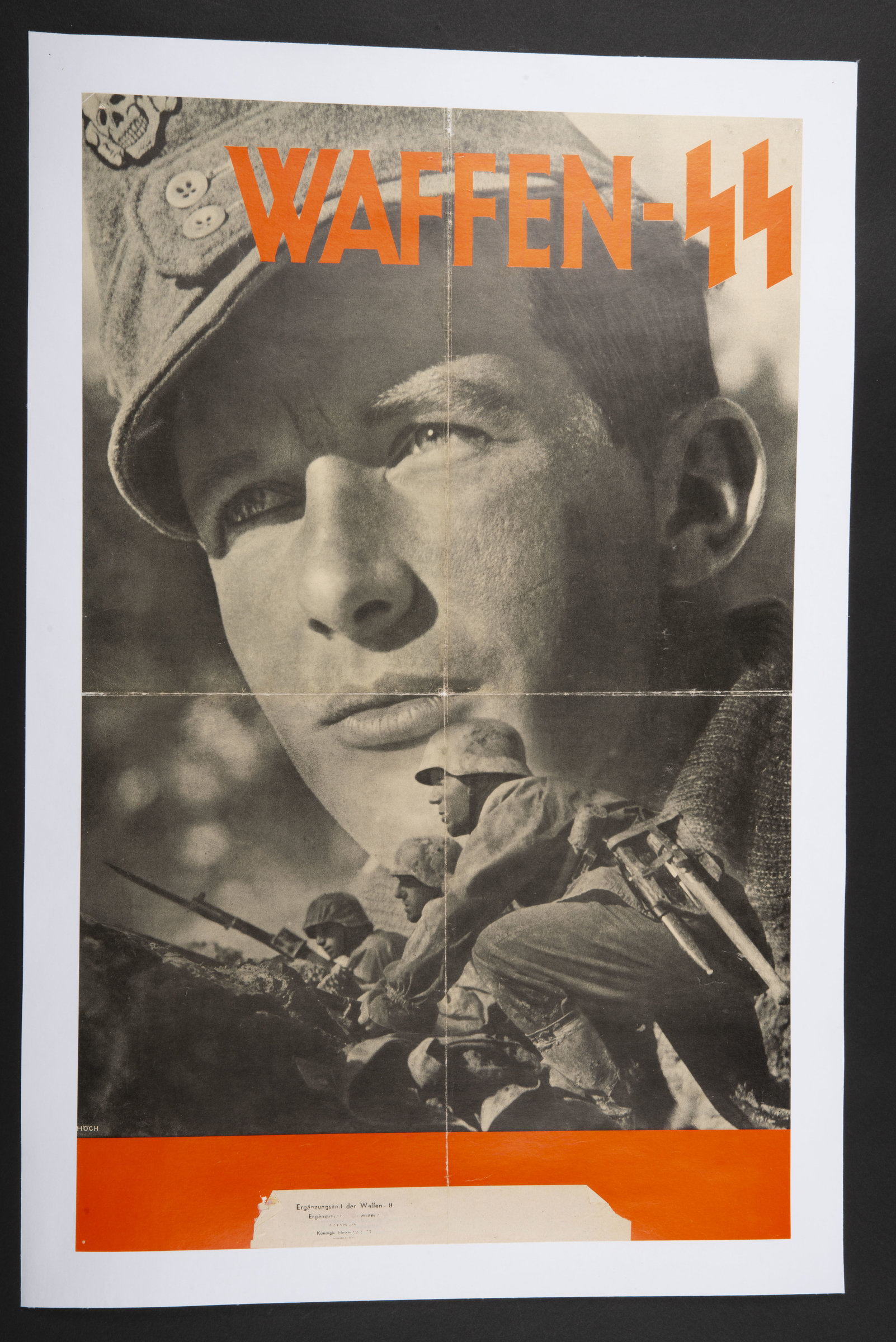 Affiche De Recrutement Pour La Waffen Ss