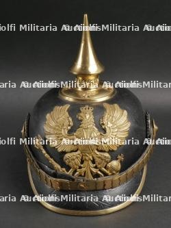 Prusse Casque à pointe d'officier de réserve d'infanterie. Prussia Reserve officer spiked helmet.