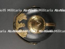 Prusse Casque à pointe d'officier de réserve d'infanterie. Prussia Reserve officer spiked helmet. — photo 5