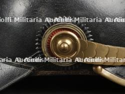 Prusse Casque à pointe d'officier de réserve d'infanterie. Prussia Reserve officer spiked helmet. — miniature 10