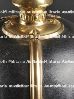 Prusse Casque à pointe d'officier de réserve d'infanterie. Prussia Reserve officer spiked helmet. — miniature 13