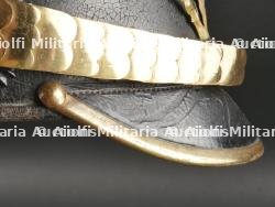 Prusse Casque à pointe d'officier de réserve d'infanterie. Prussia Reserve officer spiked helmet. — miniature 17