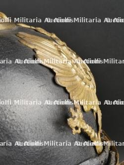Prusse Casque à pointe d'officier de réserve d'infanterie. Prussia Reserve officer spiked helmet. — photo 18