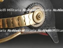Prusse Casque à pointe d'officier de réserve d'infanterie. Prussia Reserve officer spiked helmet. — miniature 20