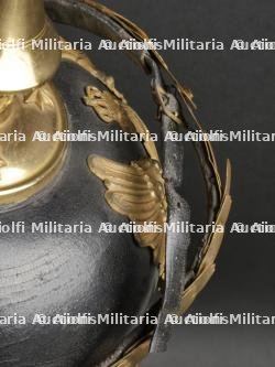 Prusse Casque à pointe d'officier de réserve d'infanterie. Prussia Reserve officer spiked helmet. — miniature 28