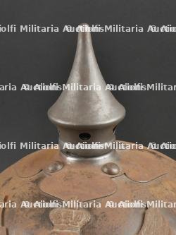 Prusse Casque de Chasseur à Cheval modèle 1915. Prussia M1915 Chasseur à Cheval spiked helmet. — miniature 3