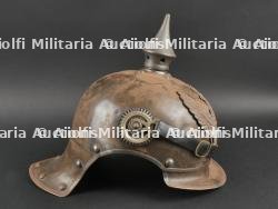 Prusse Casque de Chasseur à Cheval modèle 1915. Prussia M1915 Chasseur à Cheval spiked helmet. — miniature 10