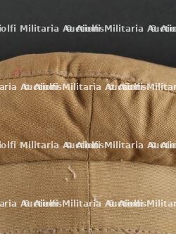 Schirmmütze entièrement en toile sable Prussian officer canvas visor cap. — photo 9