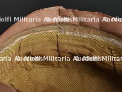 Schirmmütze entièrement en toile sable Prussian officer canvas visor cap. — miniature 13