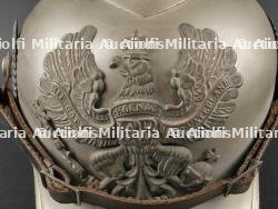 Prusse Casque de Cuirassier modèle 1915. Prussia M1915 Cuirassier spiked helmet. — miniature 3