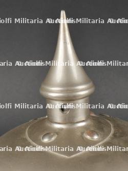Prusse Casque de Cuirassier modèle 1915. Prussia M1915 Cuirassier spiked helmet. — miniature 10