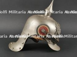 Prusse Casque de Cuirassier modèle 1915. Prussia M1915 Cuirassier spiked helmet. — miniature 12