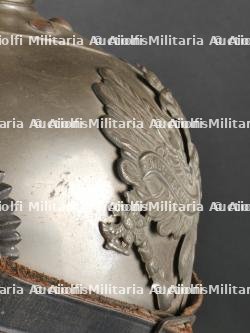 Prusse Casque de Cuirassier modèle 1915. Prussia M1915 Cuirassier spiked helmet. — photo 17