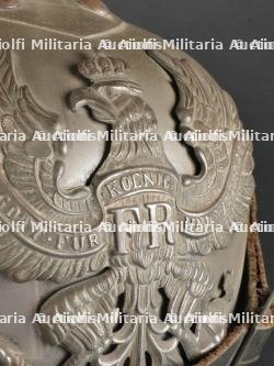 Prusse Casque de Cuirassier modèle 1915. Prussia M1915 Cuirassier spiked helmet. — photo 18