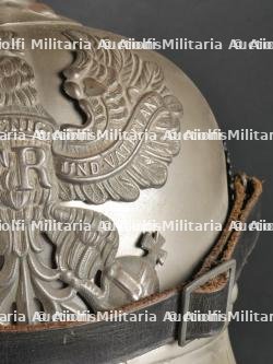 Prusse Casque de Cuirassier modèle 1915. Prussia M1915 Cuirassier spiked helmet. — photo 19