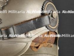 Prusse Casque de Cuirassier modèle 1915. Prussia M1915 Cuirassier spiked helmet. — miniature 20