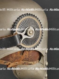 Prusse Casque de Cuirassier modèle 1915. Prussia M1915 Cuirassier spiked helmet. — miniature 21