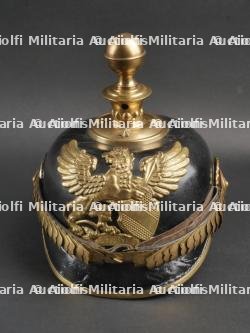 Bade Casque d'un officier d'artillerie. Baden artillery officer spiked helmet.