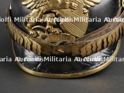 Bade Casque d'un officier d'artillerie. Baden artillery officer spiked helmet. — miniature 2