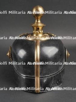 Bade Casque d'un officier d'artillerie. Baden artillery officer spiked helmet. — photo 11