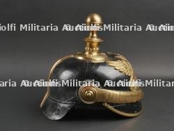 Bade Casque d'un officier d'artillerie. Baden artillery officer spiked helmet. — miniature 14