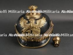 Bade Casque d'un officier d'artillerie. Baden artillery officer spiked helmet. — miniature 17