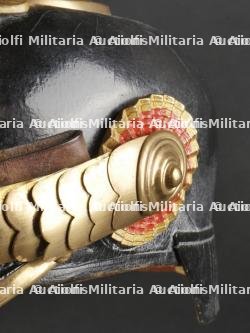 Bade Casque d'un officier d'artillerie. Baden artillery officer spiked helmet. — photo 25