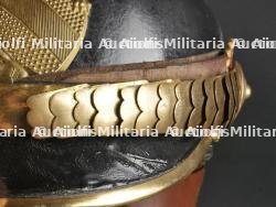 Bade Casque d'un officier d'artillerie. Baden artillery officer spiked helmet. — miniature 26