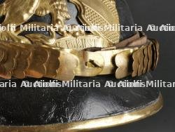 Bade Casque d'un officier d'artillerie. Baden artillery officer spiked helmet. — miniature 27