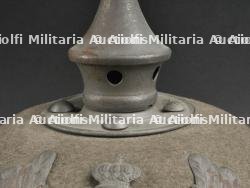 Prusse casque à pointe troupe ersatz feutre modèle 1915. Prussia M1915 ersatz felt spiked helmet. — miniature 5