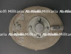 Prusse casque à pointe troupe ersatz feutre modèle 1915. Prussia M1915 ersatz felt spiked helmet. — photo 14