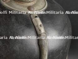 Saxe Casque à pointe troupe modèle 1915 d'un Pionnier du PB22. Saxonia M1915 Engineer spiked helmet. — photo 15