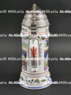 Bavière - Chope d'un réserviste du Bay. 14 Infanterie Regiment de Nürnberg. Bavaria reservist beer stein of the 14th infantry regiment. — miniature 4