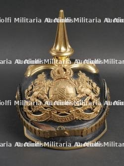 Bavière Casque à pointe d'officier. Bavaria Officer spiked helmet.