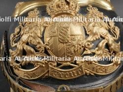 Bavière Casque à pointe d'officier. Bavaria Officer spiked helmet. — miniature 3