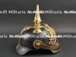 Bavière Casque à pointe d'officier. Bavaria Officer spiked helmet. — photo 13