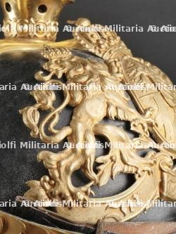 Bavière Casque à pointe d'officier. Bavaria Officer spiked helmet. — miniature 22