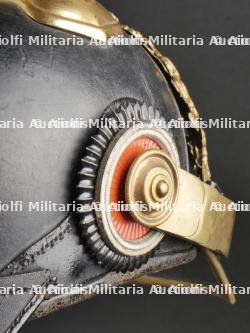 Bavière Casque à pointe d'officier. Bavaria Officer spiked helmet. — miniature 25