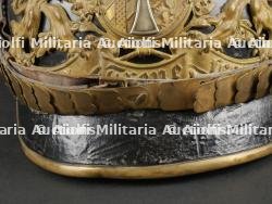 Bavière Casque à pointe d'un officier monté de réserve. Bavaria - Mounted reserve officer spiked helmet. — miniature 2