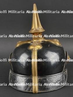 Bavière Casque à pointe d'un officier monté de réserve. Bavaria - Mounted reserve officer spiked helmet. — photo 11