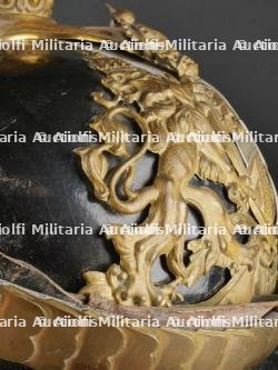 Bavière Casque à pointe d'un officier monté de réserve. Bavaria - Mounted reserve officer spiked helmet. — photo 20