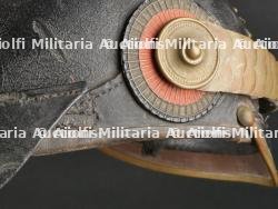 Casque à pointe du Reichsland Elsass Lothringen. Alsace-Lorraine spiked helmet. — photo 26