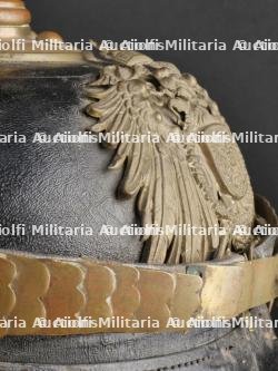 Casque à pointe du Reichsland Elsass Lothringen. Alsace-Lorraine spiked helmet. — miniature 31