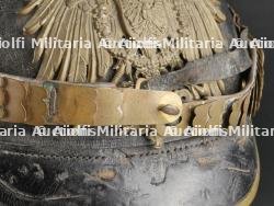Casque à pointe du Reichsland Elsass Lothringen. Alsace-Lorraine spiked helmet. — miniature 32